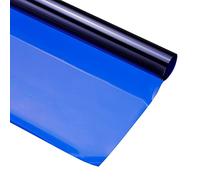 sourcing map Gel Couleur Filtre Papier Polyester Film 40x50cm Bleu 82B pour Photo Studio Rouge Tête Légère, Paquet de 2