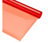 sourcing map Gel Couleur Filtre Papier Polyester Film 40x50cm Rouge pour Photo Studio Rouge Tête Léger, Paquet de 4