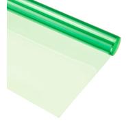 sourcing map Gel Couleur Filtre Papier Polyester Film 40x50cm Vert pour Photo Studio Rouge Tête Léger, Paquet de 2