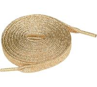 sourcing map Glitter Lumineux Métalliquebaskets Plates Scintillantes et Scintillantes Lacets Chaussures Lacets Or rose 60cm/23.62"