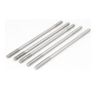 sourcing map Goujon Double Extrémité Filetage Tige Vis Boulon Serré Réglable Pousser M8 x 190mm 5Pcs