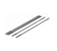 sourcing map Goujon Double Extrémité Fileté Vis Boulon 304 Inox Acier M4 x 150mm 5Pcs