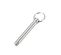 sourcing map Goupille à Dégagement Rapide Libération Bille 10mm x 70mm Marin Matériel pour Bateau Bimini Top Pont Charnière