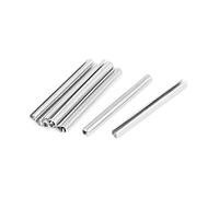 sourcing map Goupille à Ressort Fendue M3 x 35 mm en acier inoxydable 304 Rouleau Cheville broche 10pcs