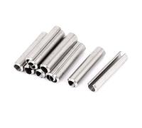 sourcing map Goupille à Ressort Fendue M8 x 40 mm en acier inoxydable 304 Rouleau Cheville broche 10pcs