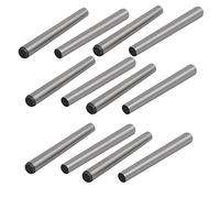 sourcing map Goupille Conique Acier carbone GB117 30mm Long 3mm Dia 12pcs