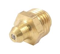 sourcing map Graisseur Droit Laiton M12 Mâle 1pc Pour Auto Moto Camion