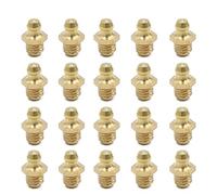 sourcing map Graisseur Droit M8x1.25 Laiton 20 Pcs pour Auto Moto
