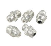 sourcing map Graisseur Droit M8x1 Métal 5pcs Auto Moto Camion Industrie
