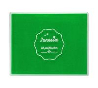 sourcing map Grand tampon encreur vert émeraude, 10 x 12 cm, lavable pour empreintes de mains, tampons en caoutchouc, scrapbooking, loisirs créatifs