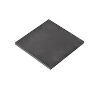 sourcing map Graphite Plaque 50mmx50mmx2mm Graphite Bloc Noir | 1Pcs, pour Experimental Électrode Électrolyse Galvanoplastie