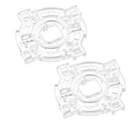 sourcing map GT-8F Interne Carré Restricteur Plaque Gate 4/8 Voie Arcade Jeu Machine Bricolage Pièces Remplacement pour JLF Joysticks 2Pcs