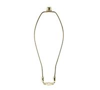 sourcing map Harpe Lampe porte-embout laiton poli 12" Set table et Lampadaires