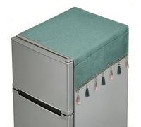 sourcing map Housse anti-poussière pour réfrigérateur - 67 x 170 cm - Vert - Anti-poussière - Antidérapant - Avec poche de rangement - Pour congélateur/meubles/maison/cuisine