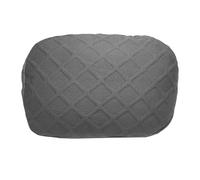 sourcing map Housse de coussin de chaise de bureau, fixation d'appui-tête amovible en maille pour chaises d'ordinateur de bureau à domicile, gris foncé