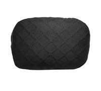 sourcing map Housse de coussin pour chaise de bureau, fixation d'appui-tête en maille amovible, pour chaises d'ordinateur de bureau à domicile, noir