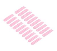 sourcing map Housse de sangle snapback, boucle réglable en plastique pour réparation de casquettes, rose clair, 80x20mm