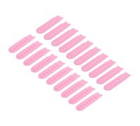 sourcing map Housse de sangle snapback, boucle réglable en plastique pour réparation de casquettes, rose foncé, 80x20mm