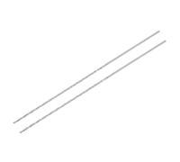 sourcing map HSS Foret Hélicoïdal Haute Vitesse Acier Extra Long Pointes 1.5mm Forage Diamètre 160mm Longueur 2 Pcs