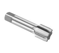 sourcing map HSS6542 Lot de 2 tarauds à main M40 x 2 H2 Filetage métrique Taraud à vis droite Outil de filetage en acier rapide