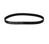 sourcing map HTD3M 130 dent Sangle crantée à Pas Caoutchouc 390mm Cercle 10mm Large