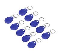 sourcing map ID Carte Porte-clés RFID Proximité 125KHz Lecture Seulement Sans Contact Jeton Étiquette pour Porte Entrée Accès Contrôle Bleu 20 Coffret