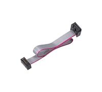 sourcing map IDC Câble Plat Fil Métal FC/FD Connecteur A-Type 8 Broches 2.54mm Pas 200mm Long Câble Nappe