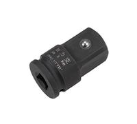 sourcing map Impact Socket Adaptateur et Réducteur 1/2 Pouce F à 1 Pouce M Cr-Mo Acier