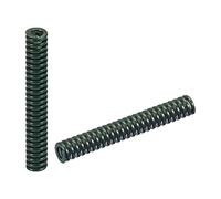 sourcing map Imprimante 3D Matrice Ressort, 2pcs 10mm OD 65mm Long Spirale Estampage Compression Moule Matrice Ressorts pour 3D Imprimante Electrique Pièce, Vert