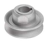 sourcing map Industriel Couture Machine Embrayage 15mm Intérieur Aluminium | Moteur Poulie, Électrique Transfert Roue Poulie, 50mm Extérieur, Dia