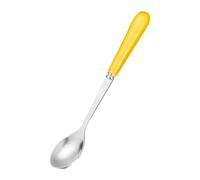sourcing map Inox Acier Café Cuillère avec Céramique Poignée 5.7 pouce Petit Dessert Cuillères Thé Cuillère pour Gâteau Sucre Café, Jaune