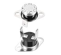 sourcing map Interrupteur contrôle température KSD301 thermostat 110°C 10A normalement fermé NC 2Pcs