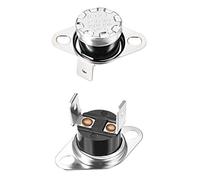 sourcing map Interrupteur contrôle température KSD301 thermostat 140°C 10A normalement fermé NC 2Pcs