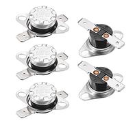 sourcing map Interrupteur contrôle température KSD301 Thermostat 150°C 10A N.C 5Pcs