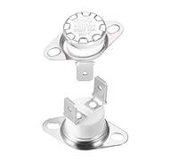 sourcing map Interrupteur contrôle température KSD301 Thermostat 160°C 10A normalement fermé NC 2Pcs