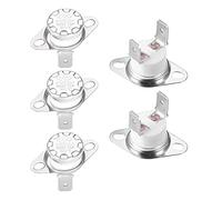 sourcing map Interrupteur contrôle température KSD301 thermostat 180°C 10A normalement fermé NC 5Pcs