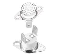 sourcing map Interrupteur contrôle température KSD301 thermostat 195°C, 10A, N.C 2Pcs