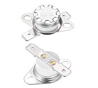 sourcing map Interrupteur contrôle température KSD301 Thermostat 230°C 10A 6,3mm N.C Borne 2Pcs