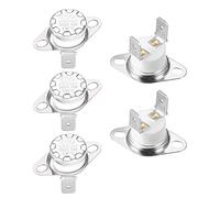 sourcing map Interrupteur contrôle température KSD301 thermostat 230°C 10A normalement fermé NC 5Pcs