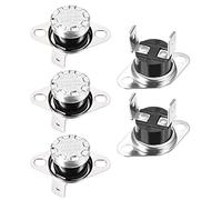 sourcing map Interrupteur Contrôle Température KSD301 thermostat 60℃ 10A Normalement Fermé(N.C) 5Pcs