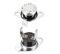 sourcing map Interrupteur contrôle température thermostat 105°C 10A normalement fermé NC 2Pcs