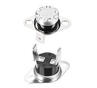 sourcing map Interrupteur contrôle température thermostat 115°C 10A normalement fermé NC 2Pcs