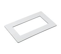 sourcing map Interrupteur Entourage Plaque Mur Blanc 216mm x 130mm