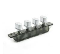 sourcing map Interrupteur pour hotte de cuisine MQ224C Commutateur de clavier de type piano à 4 boutons-poussoirs