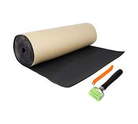 sourcing map Isolant Phonique Voiture Noir 1 Rouleau pour Capot Moteur