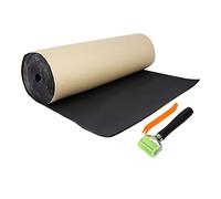 sourcing map Isolant Phonique Voiture Noir 1Pc pour Moteur Porte Coffre 5mm