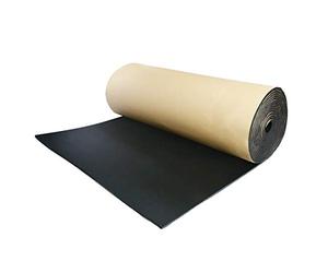sourcing map Isolation Thermique Acoustique Auto-Adhésive Noir 1pc Voiture | Noir, Mousse À Cellules Fermées, Réduction Bruit, Adhésif Bonne Qualité, Étanchéité, Toitures/Portes/Coffre
