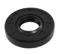 sourcing map Joint d'Étanchéité d'Arbre Joint Huile Arbre Rotatif Métrique 15x35x7mm TC Double Lèvres en Caoutchouc, Noir