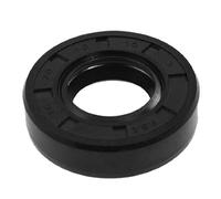 sourcing map Joint d'Étanchéité d'Arbre Joint Huile Arbre Rotatif Métrique 20x40x10mm TC Double Lèvres en Caoutchouc, Noir