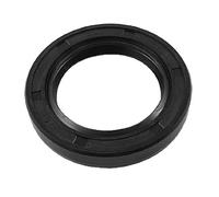 sourcing map Joint d'Étanchéité d'Arbre Joint Huile Arbre Rotatif Métrique 35x52x8mm TC Double Lèvres en Caoutchouc, Noir